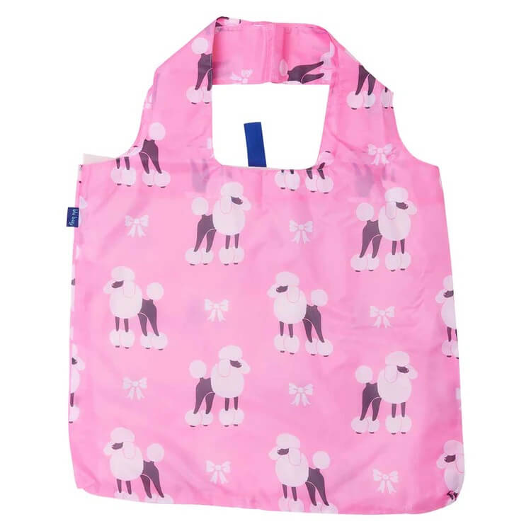 Pink Poodle Reusable Shopping Bag